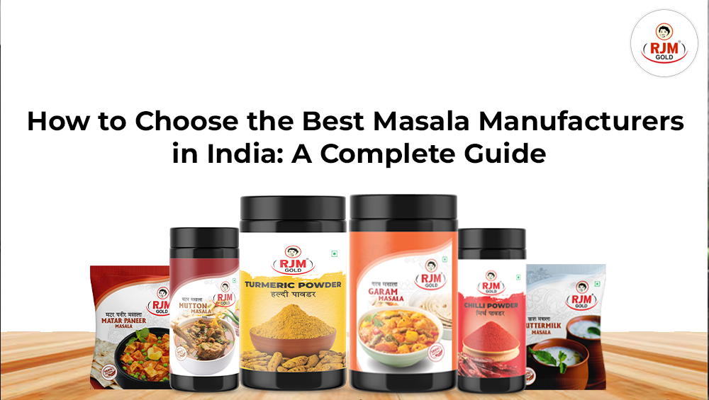 Best Masala Manufacturers in India